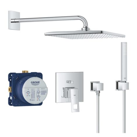 GROHE-Eurocube System prysznicowy z baterią podtynkową chrom 25238000 25238000 od 