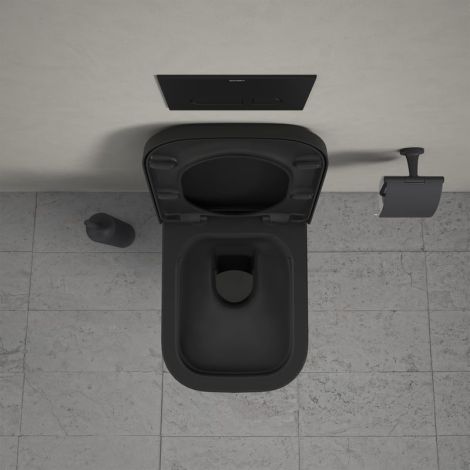 DURAVIT Happy D.2 Miska toaletowa wisząca 36,5x54 cm antracyt mat  222209AD00 222209AD00 od 