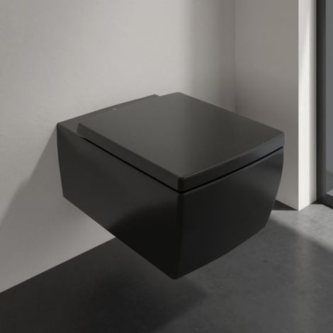 Villeroy & Boch Memento 2.0 miska WC wisząca 56 X 37,5 cm z DirectFlush z CeramicPlus,  pure black 4633R0R7 4633R0R7 od 