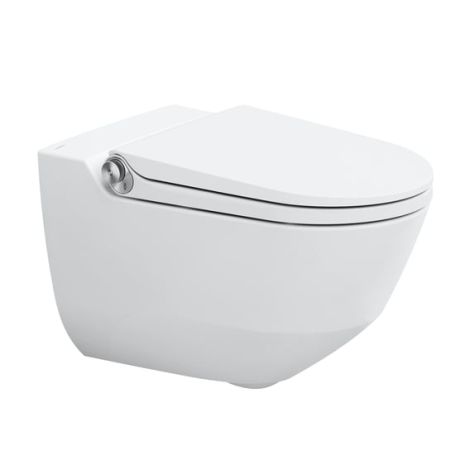 LAUFEN Cleanet Riva toaleta myjąca wisząca 60 x 35,5 cm z powłoką (LCC) z deską WC  kolor biały  mat H8206917570001 H8206917570001 od 