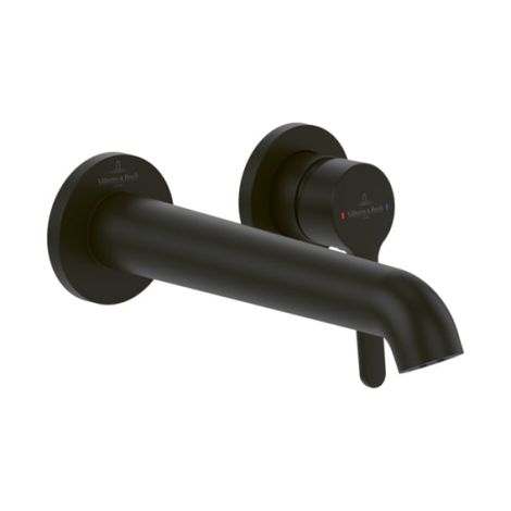 Villeroy & Boch Skyla bateria umywalkowa z AquaSmart 210 cm czarny mat TVW116001000K5 TVW116001000K5 od 