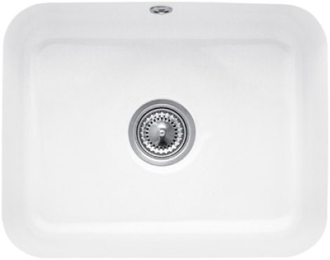 VILLEROY&BOCH Cisterna 60 C Zlewozmywak podblatowy 55x44 cm biały z powłoką ceramic plus 670601R1 670601R1 A od 