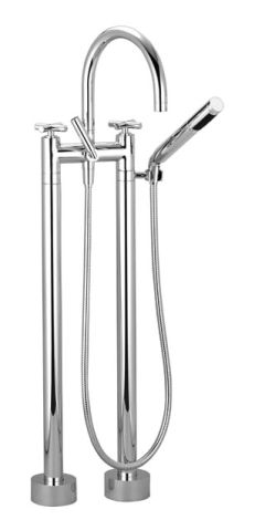 DORNBRACHT TARA bateria wannowa dwu otworowa do montażu wolnostojącego chrom 2594389200 25943892-00 od 