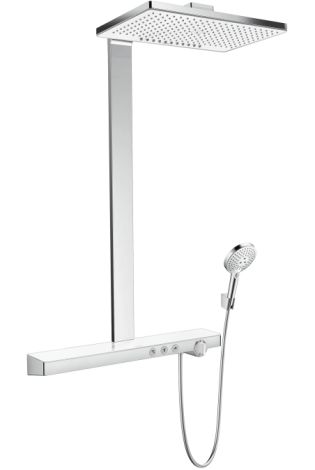 HANSGROHE Rainmaker Select Komplet prysznicowy  biały / chrom 27028400 27028400 od 