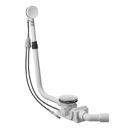 DURAVIT Zestaw przelewowo-odpływowy Quadroval chrom 791246000001000 791246000001000 od 