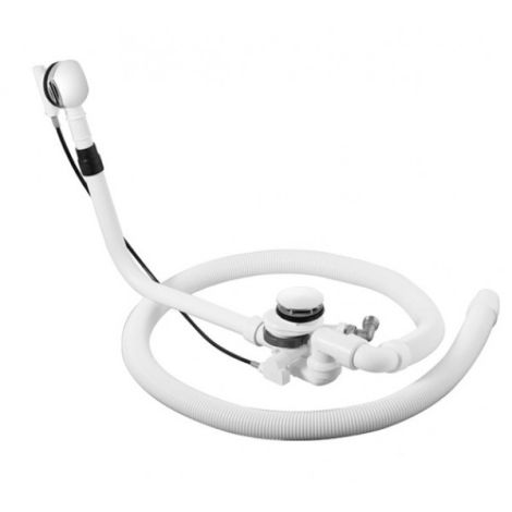 DURAVIT Zestaw przelewowo-odpływowy Quadroval chrom 791228000001000 791228000001000 od 