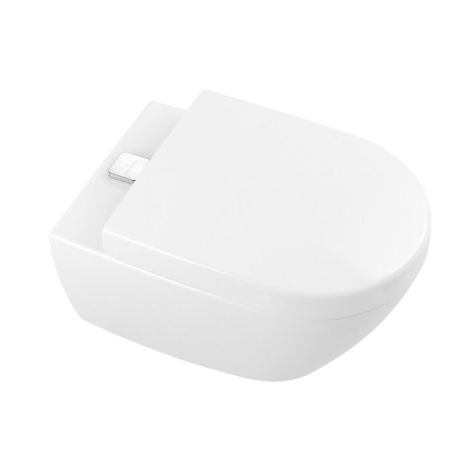 VILLEROY&BOCH Subway 2.0 wc wiszące 37 x 56cm biała bez deski sedesowej ceramic plus 5614A1T2 5614A1T2 od 