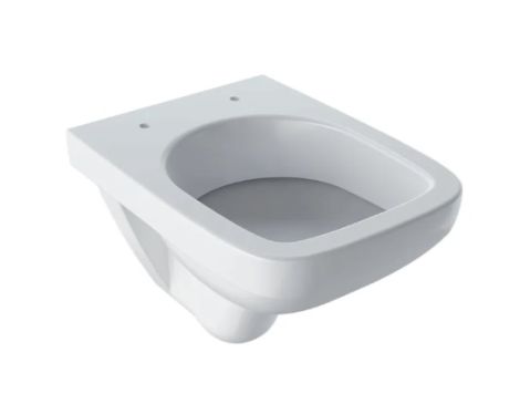 GEBERIT Selnova Compact Wisząca miska WC, lejowa, 36x48 cm biały połysk 501504007 501.504.00.7 od 