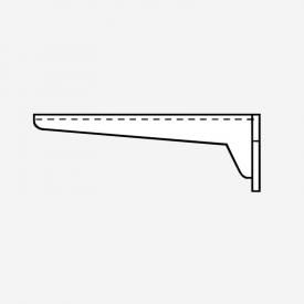 Villeroy&Boch O.novo Konsole do zlewu, 17,2x49,4x5,1 cm 92230700 92230700 od 