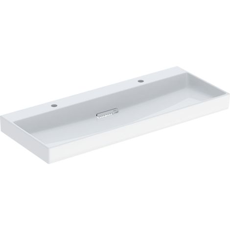 Geberit ONE umywalka podwójna 120x48 cm biały połysk z KeraTect 505049001 505.049.00.1 od 