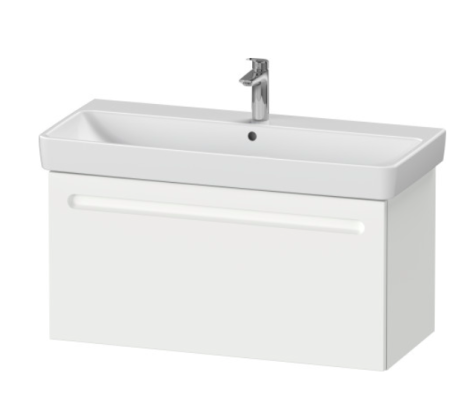 Duravit No.1 szafka pod umywalkę 94x42,6 cm z 1 szufladą, biały mat N14390018180000 N14390018180000 od 