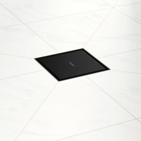 HANSGROHE RainDrain Point odpływ punktowy 10 x 10 cm, kolor czarny mat 56247670 56247670 od 