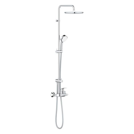 GROHE-Tempesta Cosmopolitan System 250 System prysznicowy z jednouchwytową baterią ścienną chrom 26674000 26674000 od 