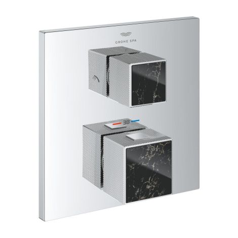 GROHE-Allure Brilliant Termostatyczna bateria prysznicowa do obsługi dwóch wyjść wody chrom 24430000 24430000 od 