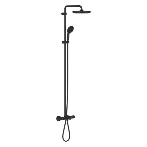 GROHE-Vitalio Start System 250 System wannowo-prysznicowy z termostatem do montażu ściennego czarny mat 269882431 269882431 od 