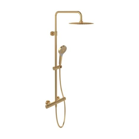 Villeroy&Boch Verve Showers zestaw prysznicowy złoty szczotkowany TVS10900500076 - ostatnia sztuka TVS10900500076 od 