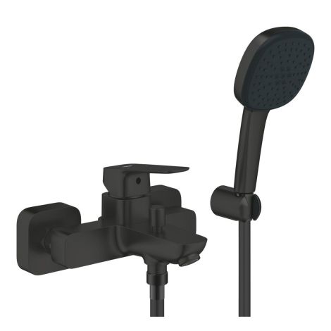 GROHE-Cubeo Bateria wannowo prysznicowa z zestawem prysznicowym czarny mat  1018142430 1018142430 od 