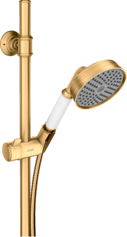 AXOR Montreux Zestaw prysznicowy 90 cm z główką prysznicową 100 1jet mosiądz szczotkowany 27982950 27982950 od 