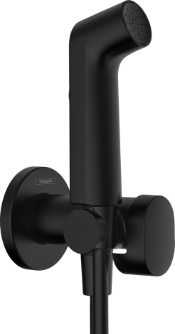 HANSGROHE słuchawka prysznicowa Bidette 1jet S EcoSmart z mieszaczem, uchwytem i wężem prysznicowym 125 cm czarny mat 29232670 29232670 od 