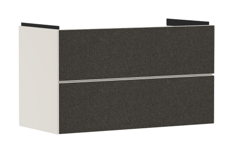 HANSGROHE Xevolos E Szafka pod umywalkę wiszącą z 2 szufladami 98 x 47,5cm, piaskowy beż matowy 54182660 54182660 od 