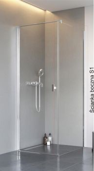 Radaway NES KDJ I S1 ścianka boczna 70cm chrom 10039070-01-01 10039070-01-01 od 