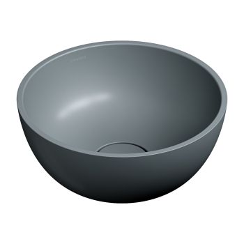 OMNIRES SHELL M+ umywalka nablatowa, Ø35 cm, ash grey mat SHELL350UNAG SHELL350UNAG od 