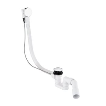 OMNIRES CGS syfon wannowy przelewowo-odpływowy, chrom połysk TK104-PLUS-3.01+64-SCR TK104-PLUS-3.01+64-SCR od 