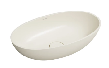 OMNIRES SHELL M+ Umywalka nablatowa, 60 x 35 cm white sand mat SHELLUNWS SHELLUNWS od 