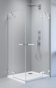 Radaway Arta KDJ II  ścianka stała 235 przejrzysta prawa do frontu kabin 80 90 100  386170-03-01R 386170-03-01R od 