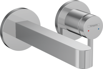 HANSGROHE Finoris bateria umywalkowa ścienna z wylewką 16,8 cm chrom 76051000 76051000 od 