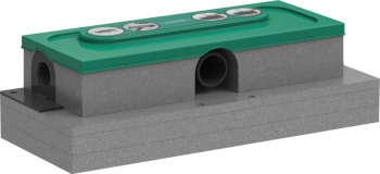 HANSGROHE uBox universal Zestaw podstawowy do odpływu liniowego, montaż płaski 01000180 01000180 od 