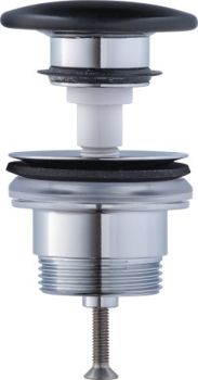 DURAVIT Zawór Push-Open do umywalek z przelewem, korek ceramiczny antracyt mat 0050791300 0050791300 od 