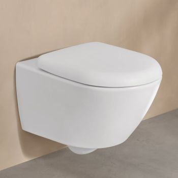 Villeroy&Boch Antao Miska WC podwieszana bez kołnierza 56 x 37 cm biała CeramicPlus 4674T0R1 4674T0R1 od 