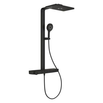 GROHE-Rainshower Aqua Pure System prysznicowy z termostatem do montażu ściennego phantom black 100962KF00 100962KF00 od 