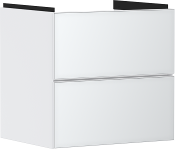 HANSGROHE Xevolos E Szafka pod umywalkę wiszacą z 2 szufladami 58 x 47,5cm biały mat 54175320 54175320 od 
