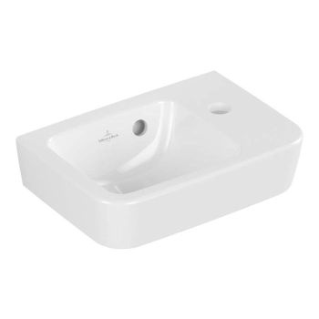 Villeroy&Boch O.novo umywalka 36 x 25 cm z przelewem biała z powłoką ceramicplus 434336R1 434336R1 od 