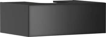 HANSGROHE Xevolos E Szafka pod szlifowaną umywalkę wpuszczaną w blat/nablatową z 1 szufladą 78 x 55cm, szary łupek matowy 54312770 54312770 od 