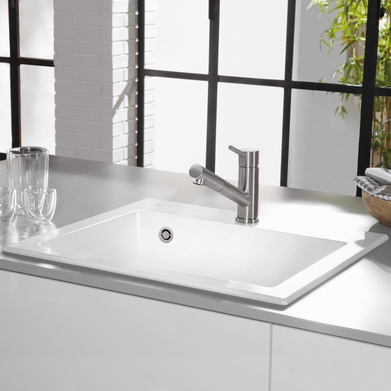 zlew ceramiczny nablatowy